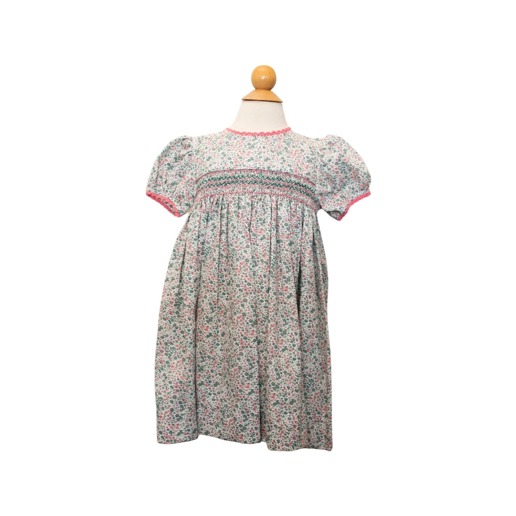 6751 Amelie Smocked Dress - Highgrove Floral